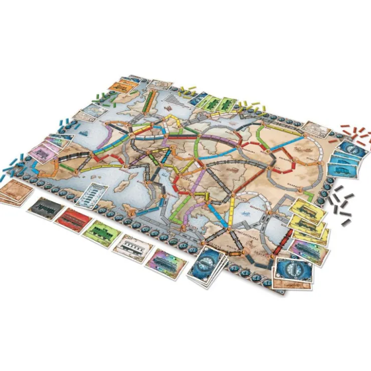 Asmodee ¡Aventureros al Tren! Europa Juego de Mesa>Otras marcas New
