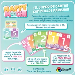 Asmodee Happy Mochi Juego de Mesa><noscript><img width=
