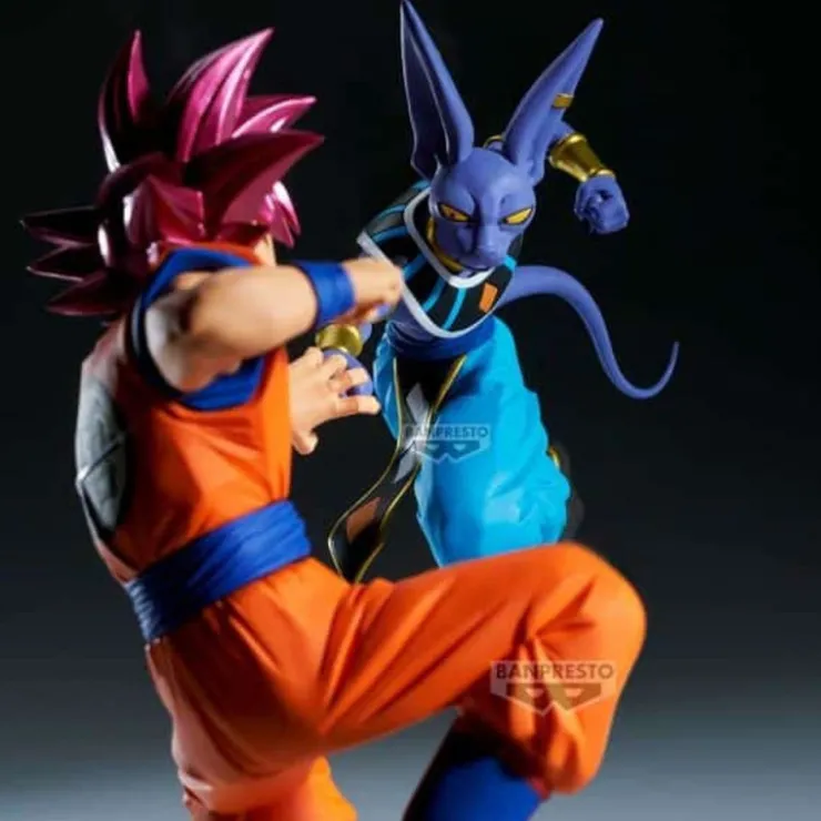 Dragon Ball Super Figura Beerus (Vs Goku Super Saiyan God) Match Makers>Banpresto New