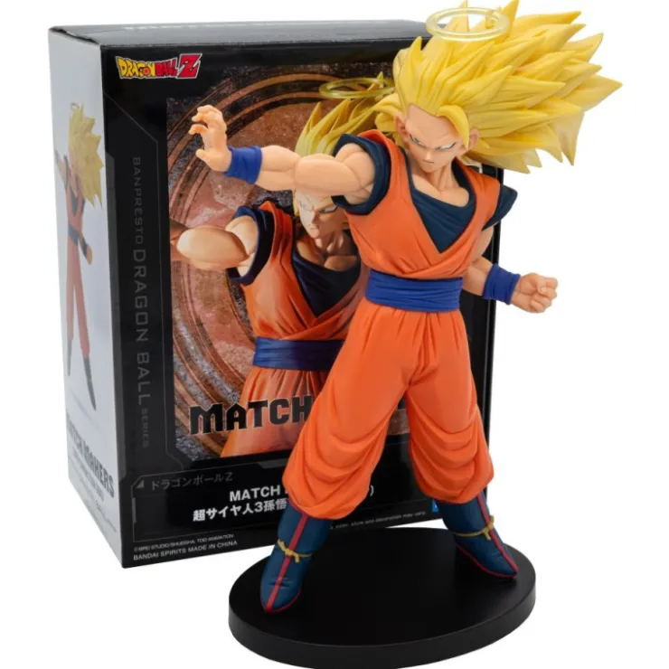 Dragon Ball Z Figura Goku Super Saiyan 3 (Vs Majin Buu) Match Makers>Banpresto New