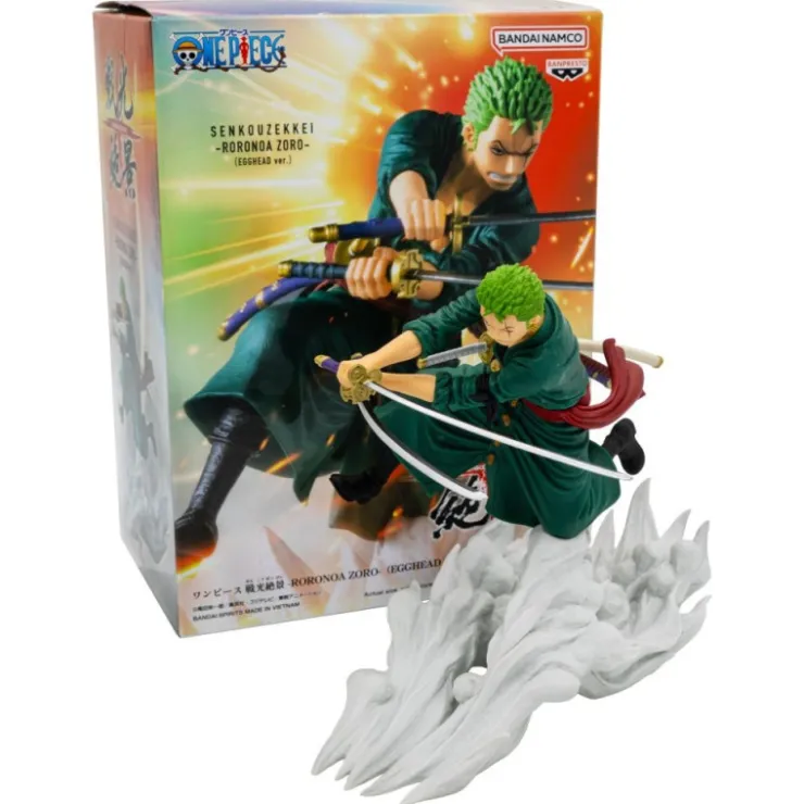 One Piece Senkozekkei Figura Roronoa Zoro Egghead Ver.>Banpresto New
