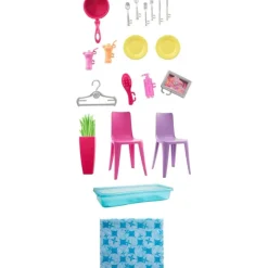 Casa Plegable con Muñeca y Accesorios><noscript><img width=