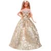 Colección 2025 Holiday Doll Muñeca Rubia>Barbie Hot