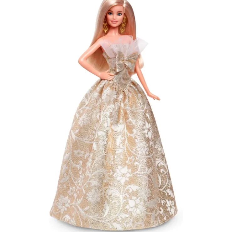 Colección 2025 Holiday Doll Muñeca Rubia>Barbie Hot