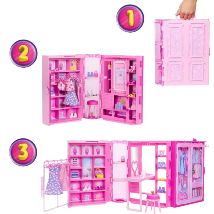 Dream Closet Muñeca, Conjunto y Accesorios>Barbie Clearance