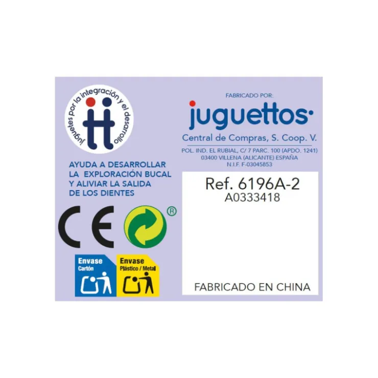 Bebé Vip Mi Mordedor de Silicona>Bebe vip Discount