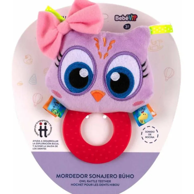 Bebé Vip Mordedor Sonajero Búho>Bebe vip Online