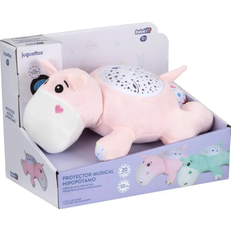 Bebé Vip Proyector Musical Hipopótamo Rosa>Bebe vip Clearance