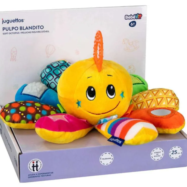 Bebé Vip Pulpo Blandito con Actividades>Bebe vip Outlet