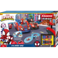 First Spidey and his Amazing Friends It's Spidey Time! Circuito y Coches de Spidey y Spin>Carrera Clearance
