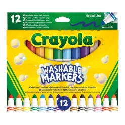12 Rotuladores Súper Lavables Maxi Punta>Crayola Clearance