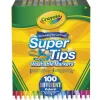 100 Washable Supertips Markers>Crayola Discount