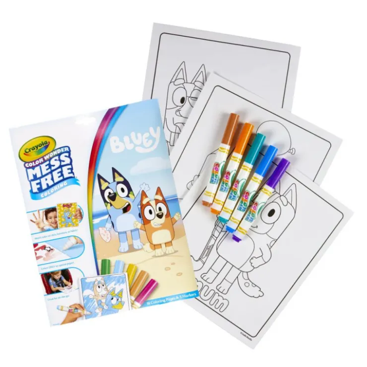 Color Wonder Colorea sin Manchas Bluey>Crayola New