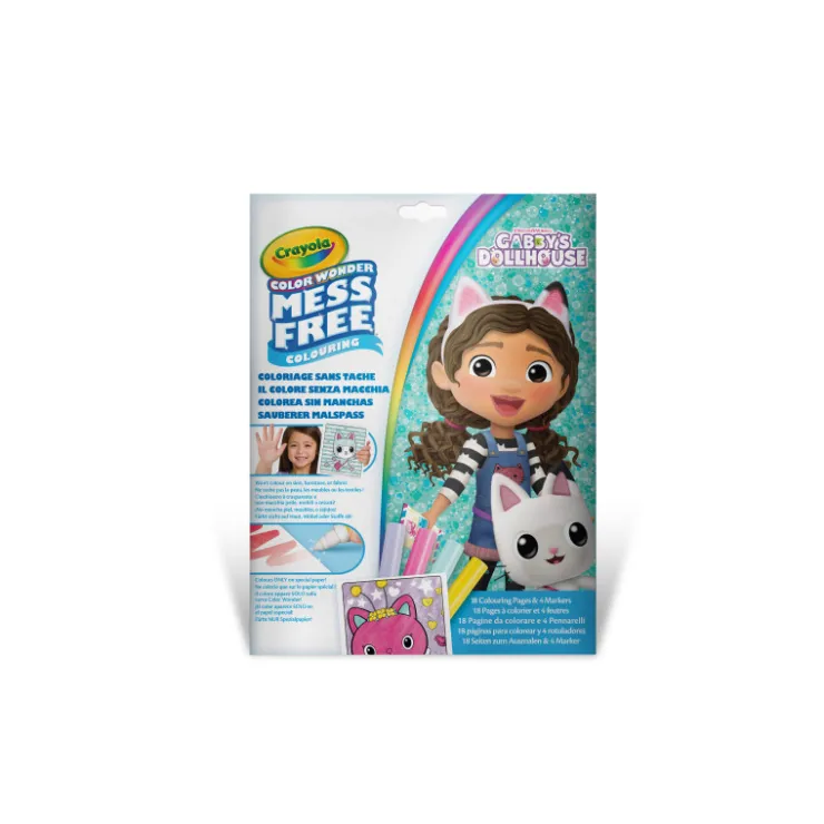Color Wonder Colorea sin Manchas La Casa de Muñecas de Gabby>Crayola Best