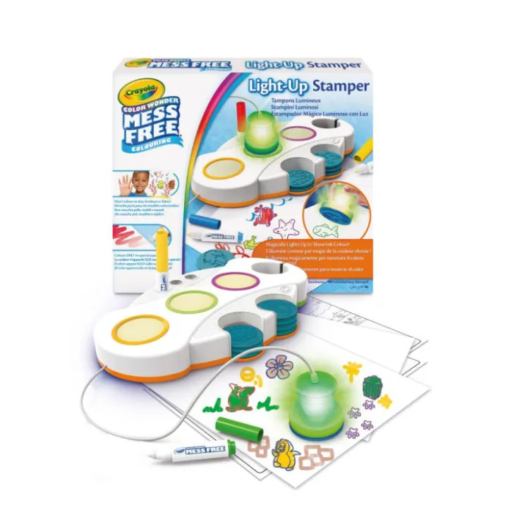 Color Wonder Sellos Mágicos con Luz>Crayola Best