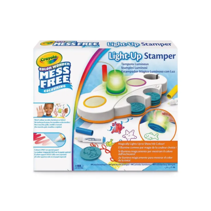 Color Wonder Sellos Mágicos con Luz>Crayola Best
