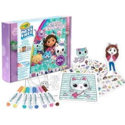 Colorea Sin Manchas Súper Set La Casa de Muñecas de Gabby>Crayola Best