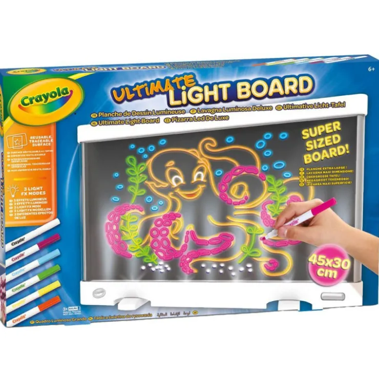 Pizarra Led Deluxe>Crayola New