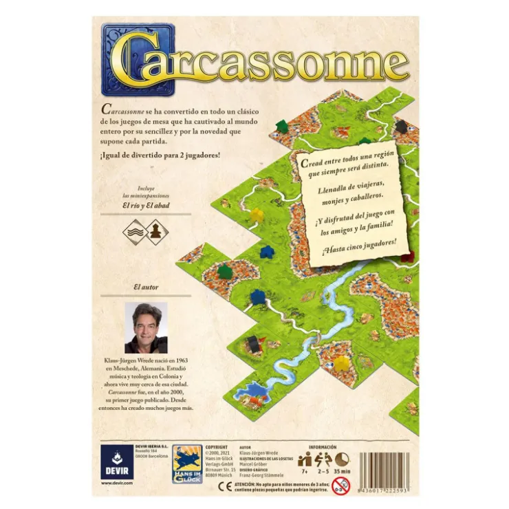 Devir Carcassonne Juego de Mesa>Otras marcas Clearance