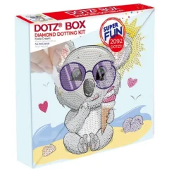 Diamond Dotz Koala con Helado Cuadro de Diamantes 5D> Outlet