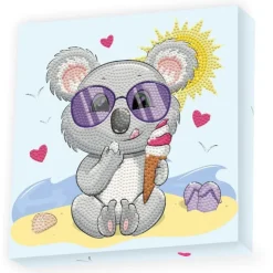 Diamond Dotz Koala con Helado Cuadro de Diamantes 5D><noscript><img width=