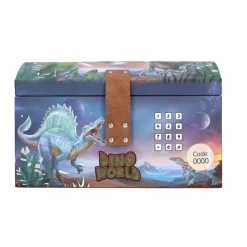 Dino World Cofre del Tesoro con Código Secreto><noscript><img width=