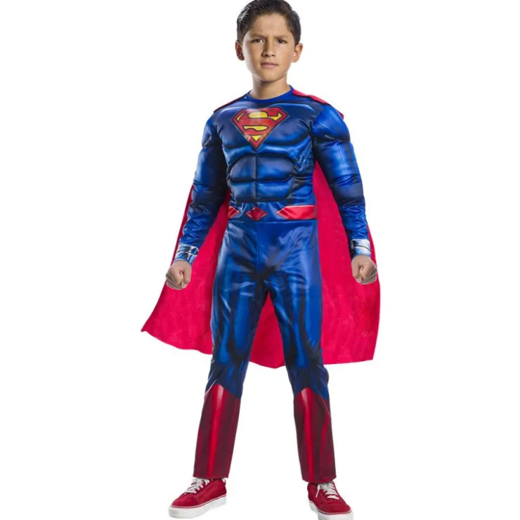 Disfraz Infantil Blackline Talla 8-10 Años>Superman