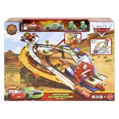 Pixar Cars Circuito de Carreras de Rescate de la Serie Rescate a Toda Máquina con 4 Coches>Disney Best