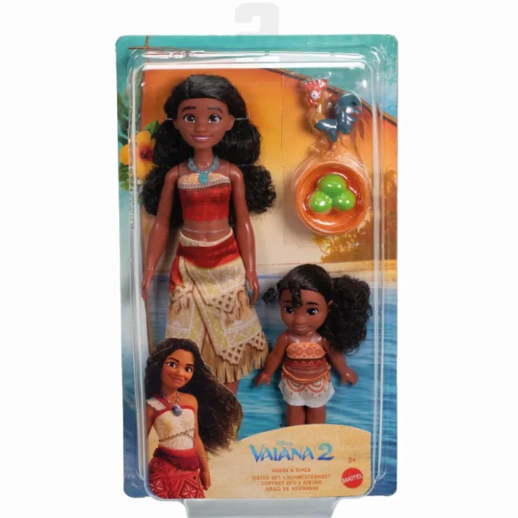 Vaiana 2 Pack 2 Hermanas>Disney princess Sale