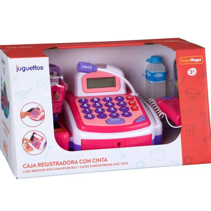 Caja Registradora Con Cinta Rosa>Dulce hogar Outlet