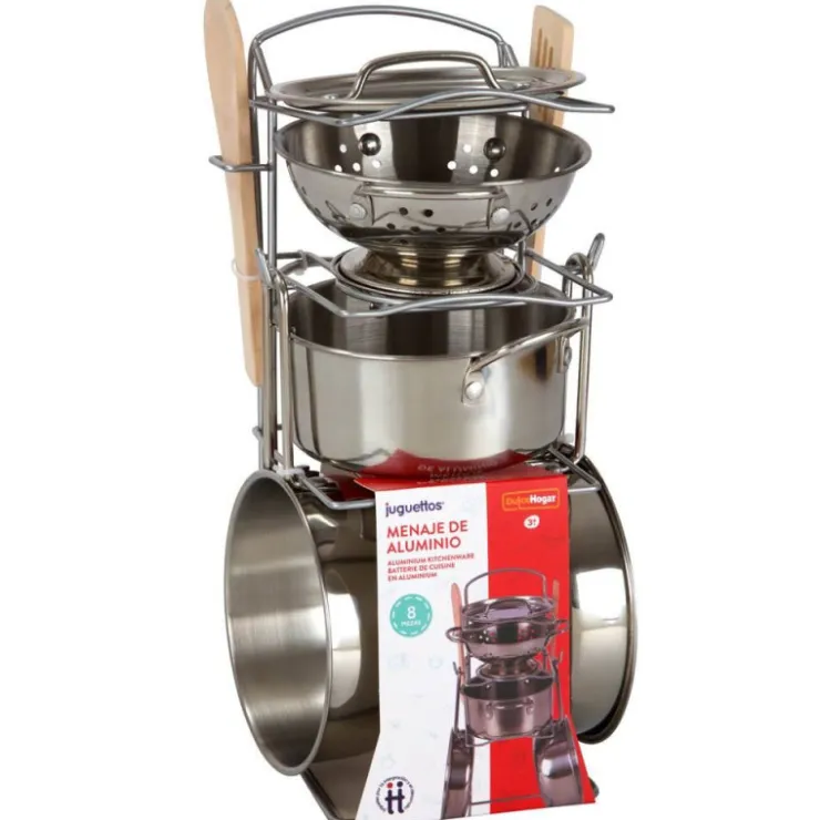 Menaje de Aluminio 8 Piezas>Dulce hogar New