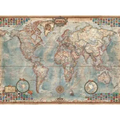 Educa Puzzle 1500 Piezas El Mundo Mapa Político - 16005>Otras marcas