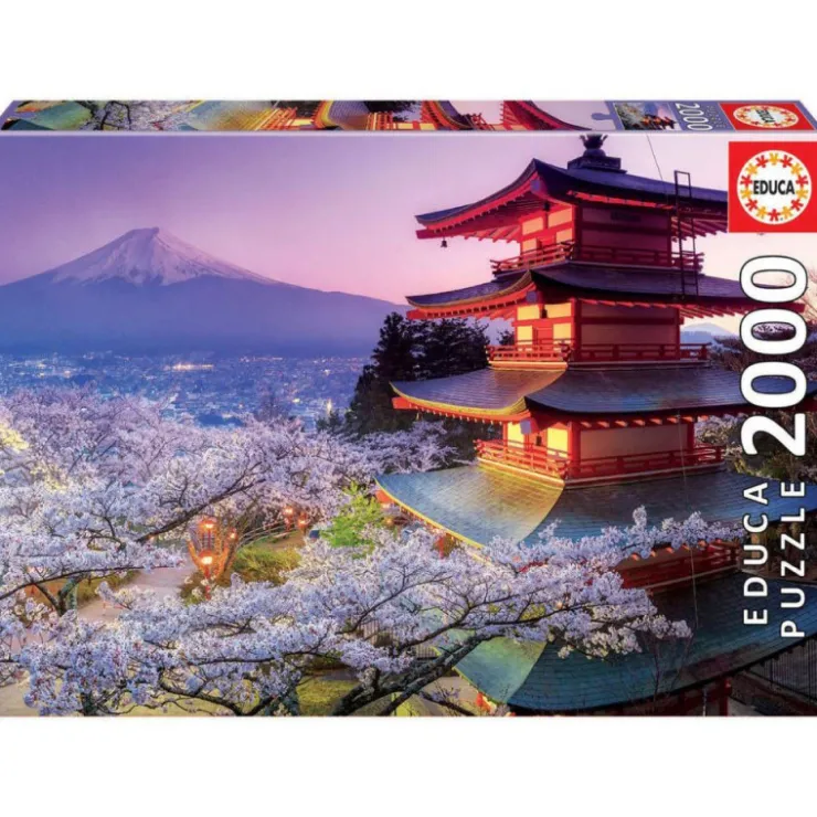 Educa Puzzle 2000 Piezas Monte Fuji Japón - 16775>Otras marcas