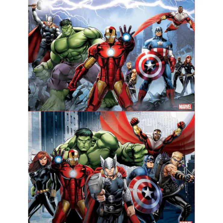 Educa Puzzle 2 x 100 Piezas Avengers - 15771>Capitan america Outlet