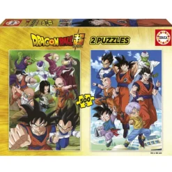 Educa Puzzle 2 x 500 Piezas Dragon Ball - 19915>Dragonball Hot