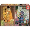 Educa Puzzle 2 x 1000 Piezas El Beso y La Virgen, Gusta - 18488>Otras marcas Discount