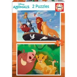 Educa Puzzle 2 x 48 Piezas El Rey León - 18629>Disney New
