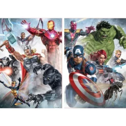 Educa Puzzle 2 x 500 Piezas Manía - 17994>Marvel Online