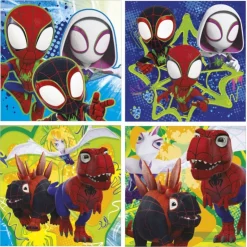Educa Puzzle Progresivo 12-16-20-25 Piezas Dino-Webs>Spidey and his amazing friends Online