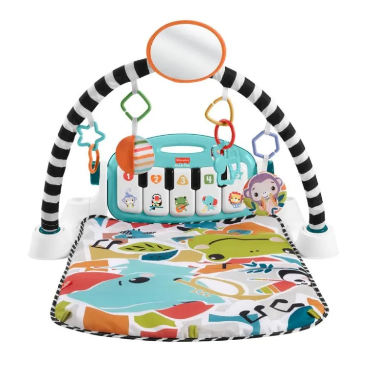 Fisher-Price Kick Play Glow & Grow Alfombra con Piano>Fisher price Online