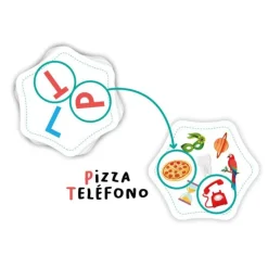 Flexiq Enlaza las Letras Juego de Mesa><noscript><img width=