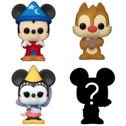 Funko Bitty Pop! Pack 4 Figuras De Vinilo Serie 3 Varios Modelos>Disney Hot