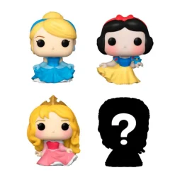 Bitty Pop! Disney Princess 4 Figuras De Vinilo Serie 3 Varios Modelos>Funko New