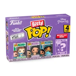 Bitty Pop! Disney Princess 4 Figuras De Vinilo Serie 2 Varios Modelos>Funko Discount
