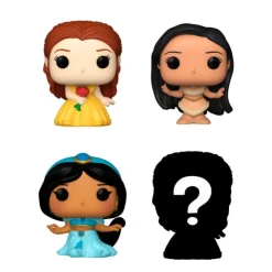 Bitty Pop! Disney Princess 4 Figuras De Vinilo Serie 2 Varios Modelos>Funko Discount