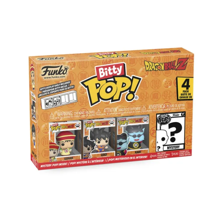 Bitty Pop! Dragon Ball Z Pack 4 Figuras de Vinilo Varios Modelos>Funko