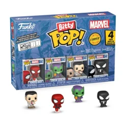 Bitty Pop! Marvel Pack 4 Figuras de Vinilo SPIDER-MAN>Funko New