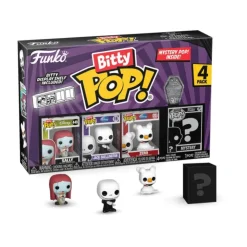 Funko Bitty Pop! Pesadilla Antes De Navidad Pack 4 Figuras De Vinilo Serie 3><noscript><img width=