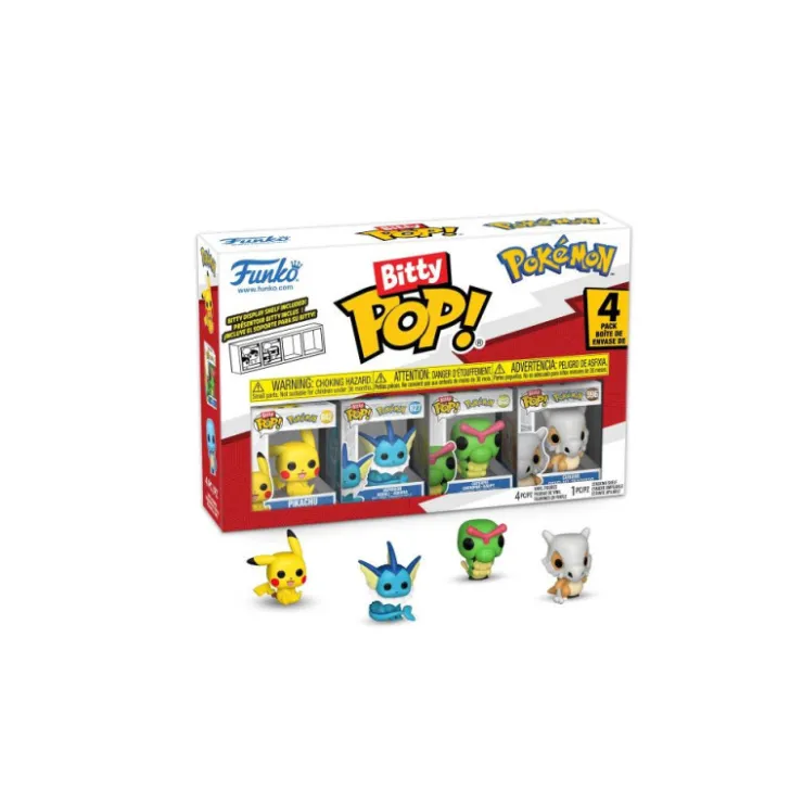 Funko Bitty Pop! Pokémon Pikachu Pack 4 Figuras de Vinilo Varios Modelos>Pokemon