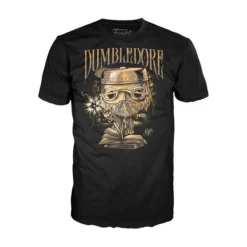 Pop! & Tee Movies Harry Potter Pack Figura de Vinilo Dumbledore y Camiseta Talla L><noscript><img width=